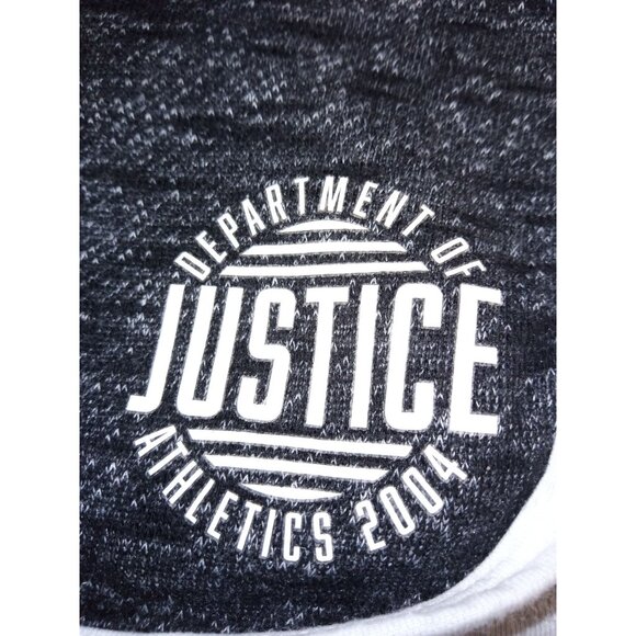 Justice Active Kids Black White Athletic Girl's Shorts Size 10 - Picture 3 of 4